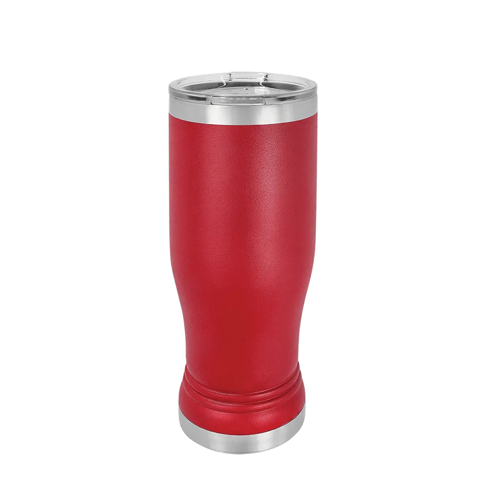Polar Camel Pilsner Pint 14 oz Red 