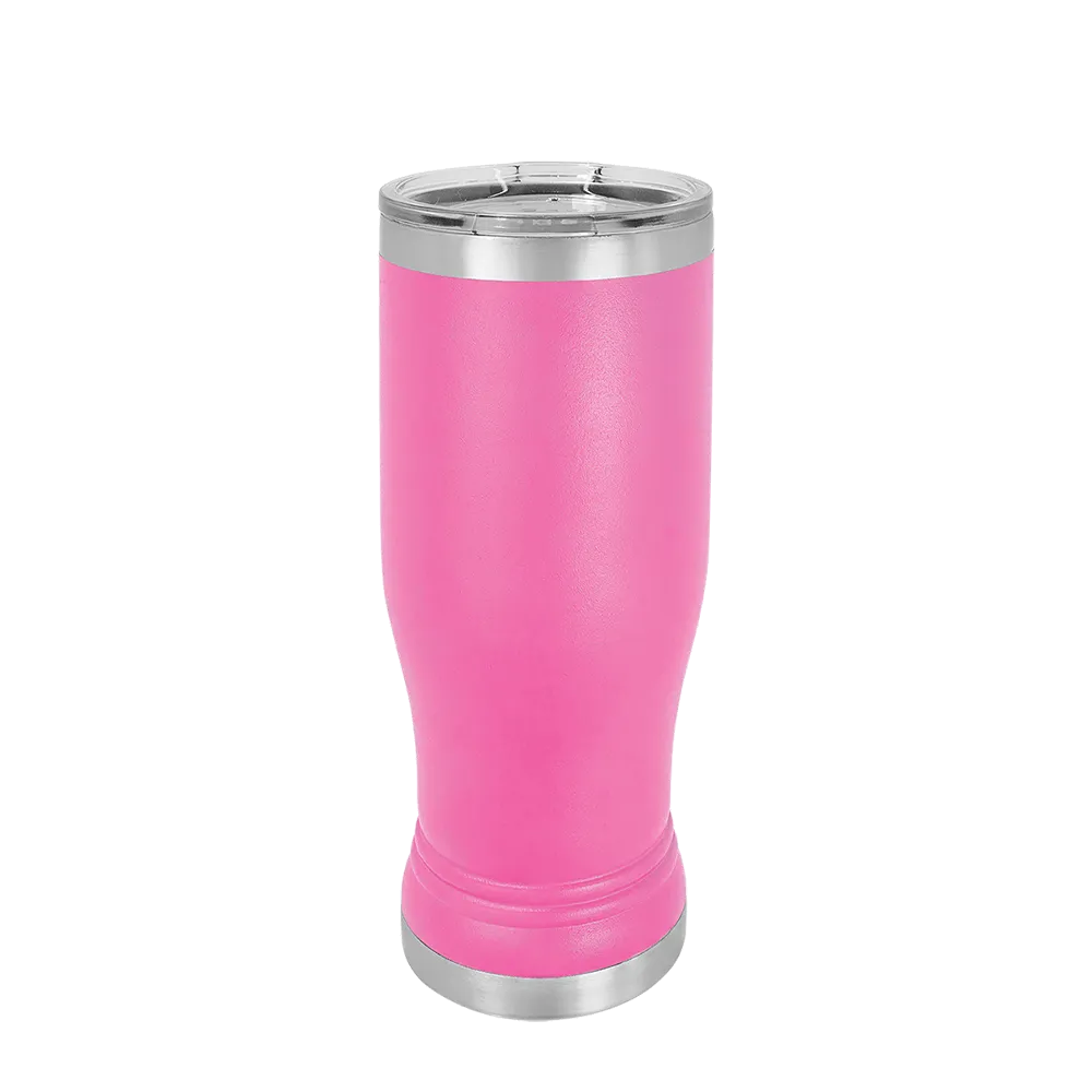 Polar Camel Pilsner Pint 14 oz Pink 