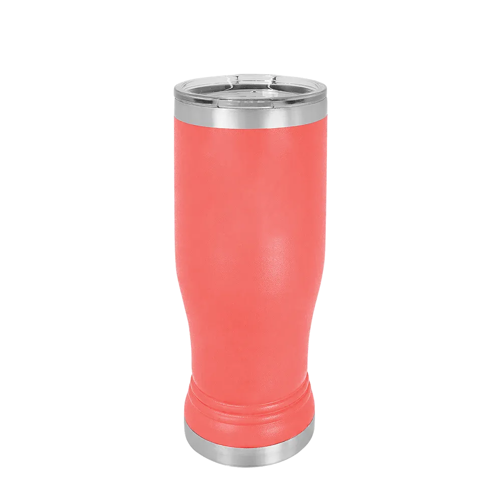 Polar Camel Pilsner Pint 14 oz Coral 