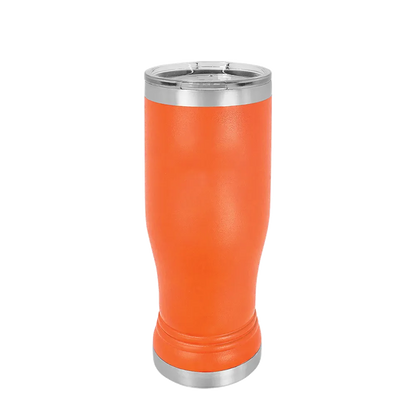 Polar Camel Pilsner Pint 14 oz Orange 