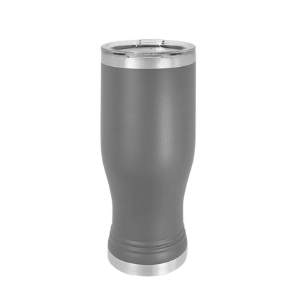 Polar Camel Pilsner Pint 20 oz Dark Gray 