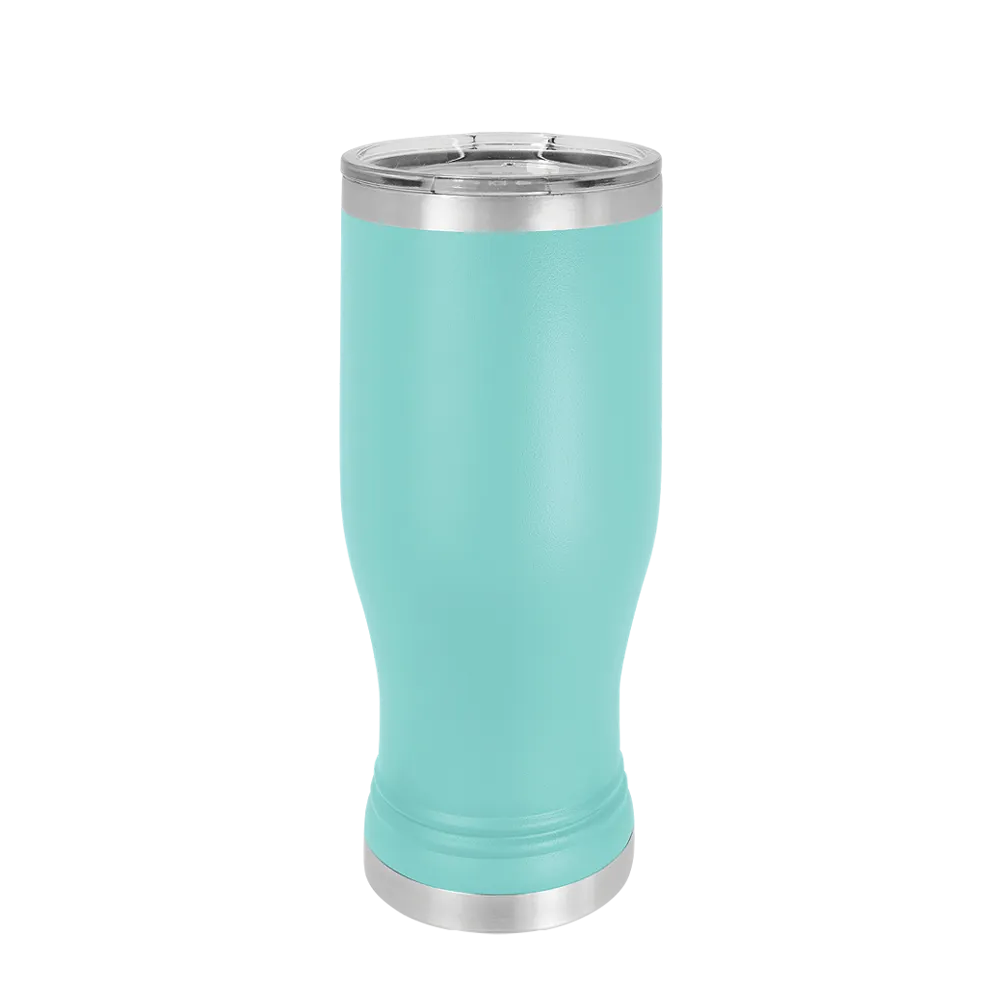 Polar Camel Pilsner Pint 20 oz Teal 