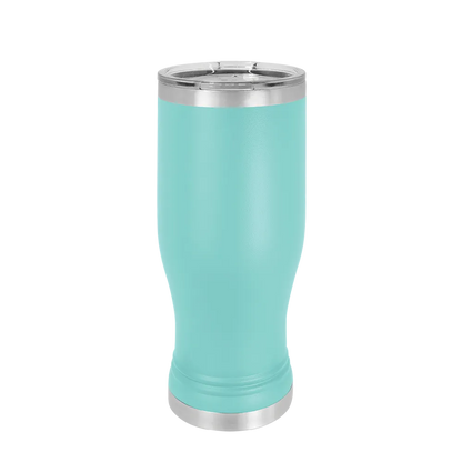Polar Camel Pilsner Pint 20 oz Teal 