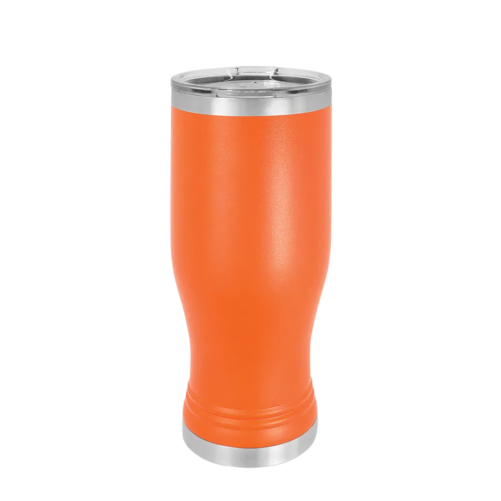 Polar Camel Pilsner Pint 20 oz Orange 