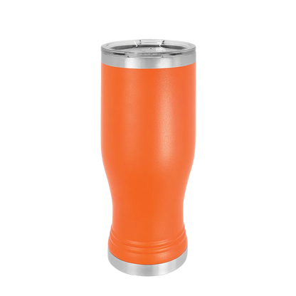 Polar Camel Pilsner Pint 20 oz Orange 