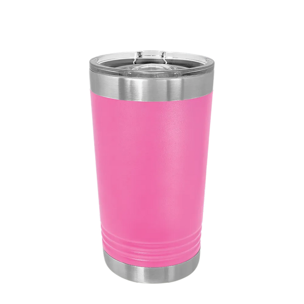 Customized Pint 16 oz Tumblers from Polar Camel #color_pink