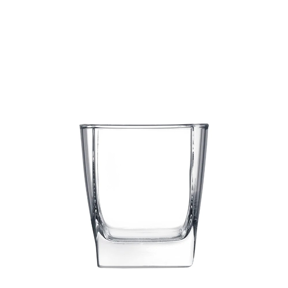10.5 oz Squared Edge Rock Glass 