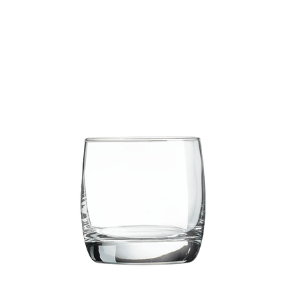 Polar Camel Round Rocks Glass 10 oz Clear 