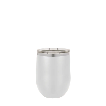 Polar Camel Stemless Wine Tumbler 12 oz White 