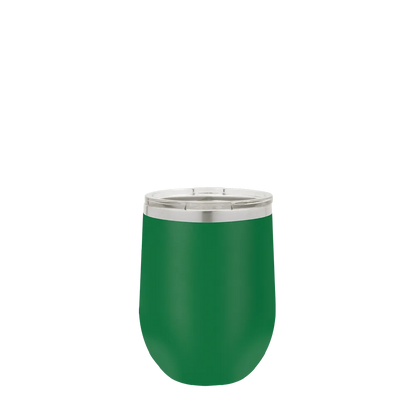 Polar Camel Stemless Wine Tumbler 12 oz Green 
