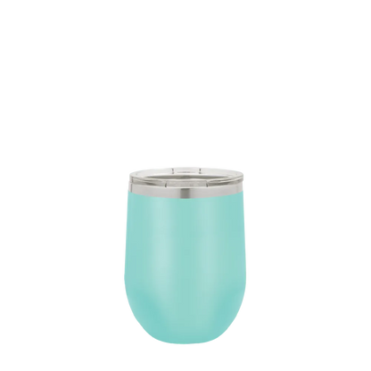 Polar Camel Stemless Wine Tumbler 12 oz Teal 