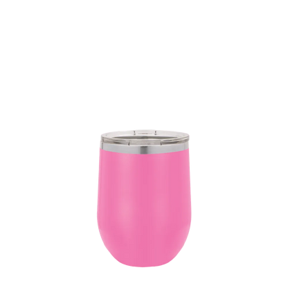 Polar Camel Stemless Wine Tumbler 12 oz Pink 