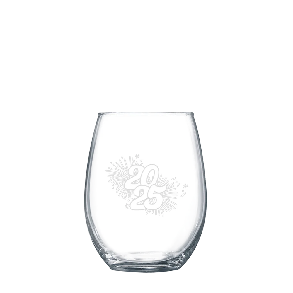 Holiday 2024 | 15 oz Stemless Wine Glass