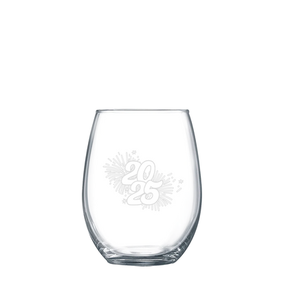 Holiday 2024 | 15 oz Stemless Wine Glass