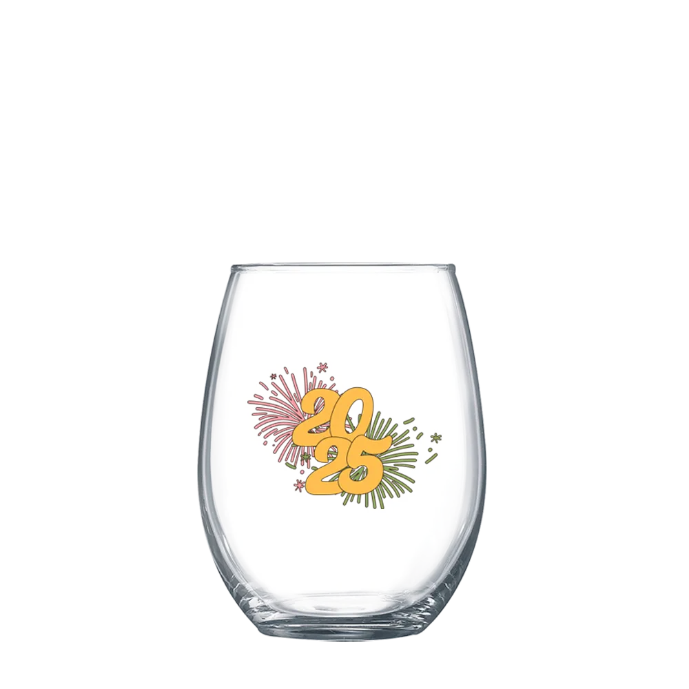 Holiday 2024 | 15 oz Stemless Wine Glass