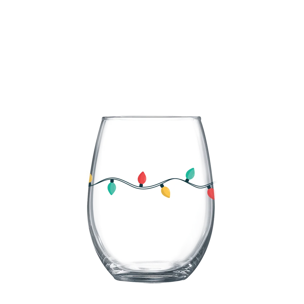 Holiday 2024 | 15 oz Stemless Wine Glass