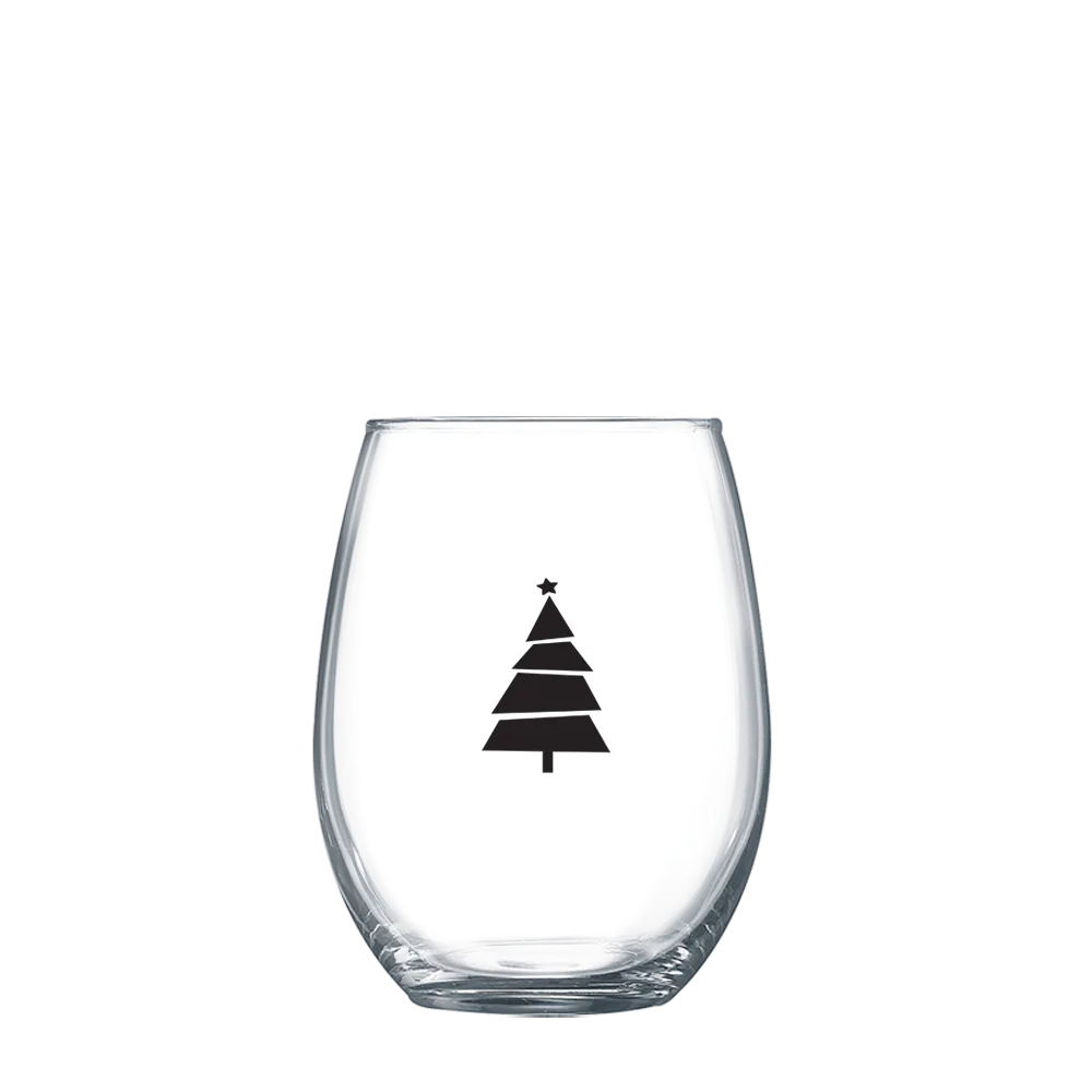 Holiday 2024 | 15 oz Stemless Wine Glass