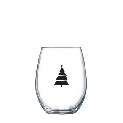 Holiday 2024 | 15 oz Stemless Wine Glass