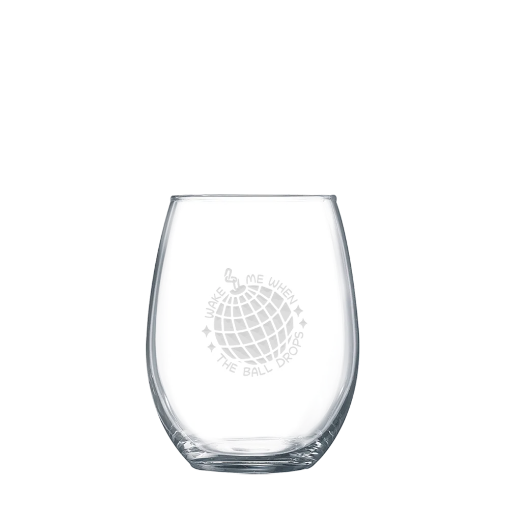 Holiday 2024 | 15 oz Stemless Wine Glass