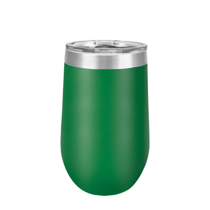 Polar Camel Stemless Wine Tumbler 16 oz Green 