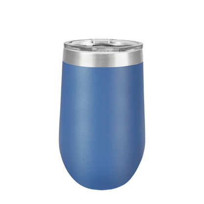 Polar Camel Stemless Wine Tumbler 16 oz Royal Blue 
