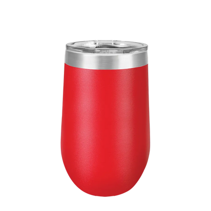 Polar Camel Stemless Wine Tumbler 16 oz Red 