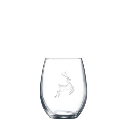 Holiday Stemless Glass | 9 oz