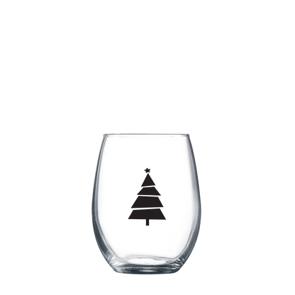 Holiday Stemless Glass | 9 oz