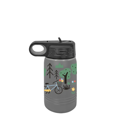 Petal Pedaler Wrap Kids Bottle | 12 oz