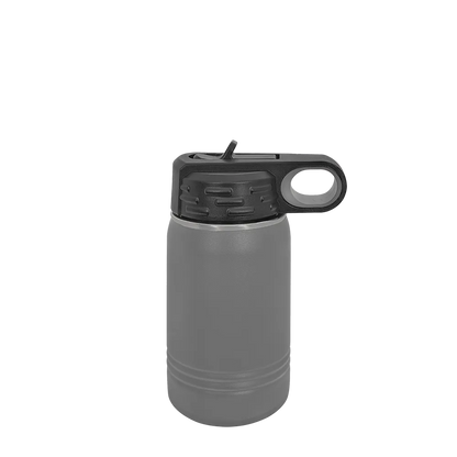Polar Camel Kids Bottle 12 oz Dark Gray 