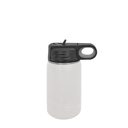 Polar Camel Kids Bottle 12 oz White 
