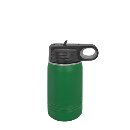 Polar Camel Kids Bottle 12 oz Green 