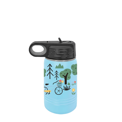 Petal Pedaler Wrap Kids Bottle | 12 oz