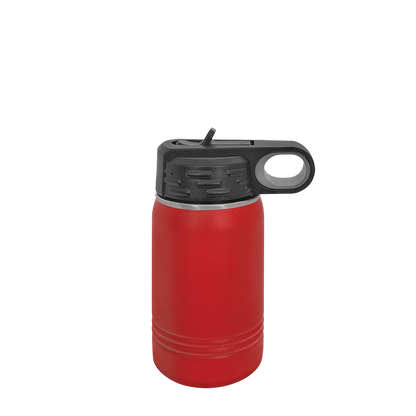 Polar Camel Kids Bottle 12 oz Red 