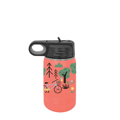 Petal Pedaler Wrap Kids Bottle | 12 oz