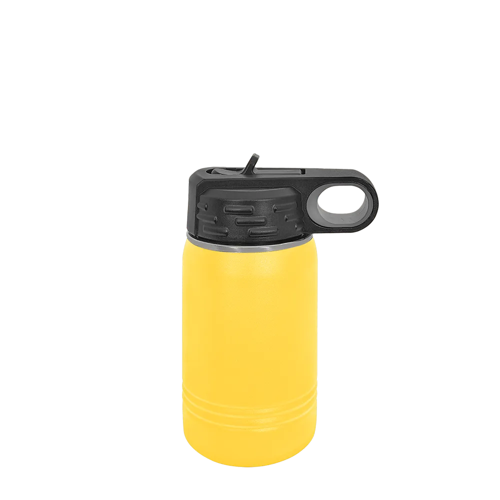 Polar Camel Kids Bottle 12 oz Yellow 