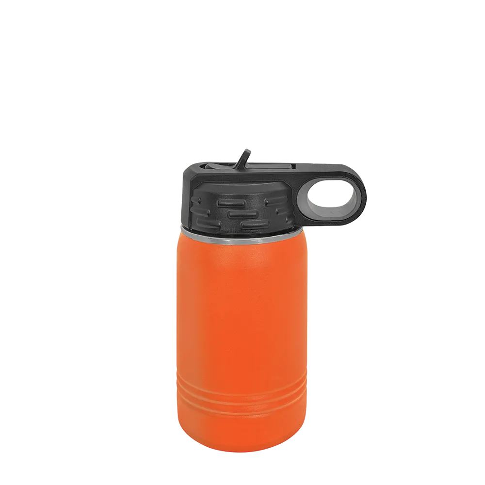 Polar Camel Kids Bottle 12 oz Orange 