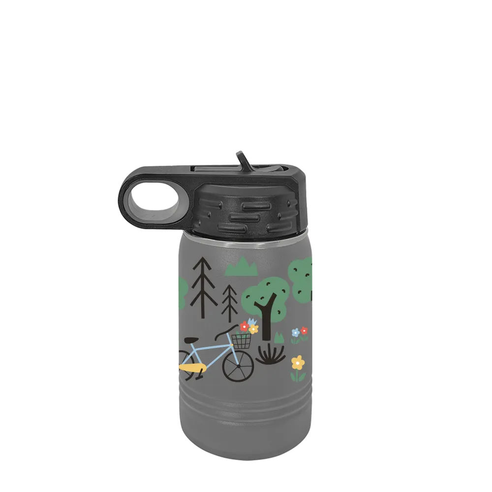 Petal Pedaler Wrap Kids Bottle | 12 oz