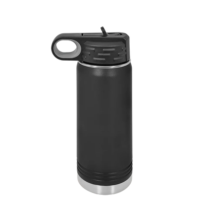 Polar Camel Water Bottle 20 oz Black 