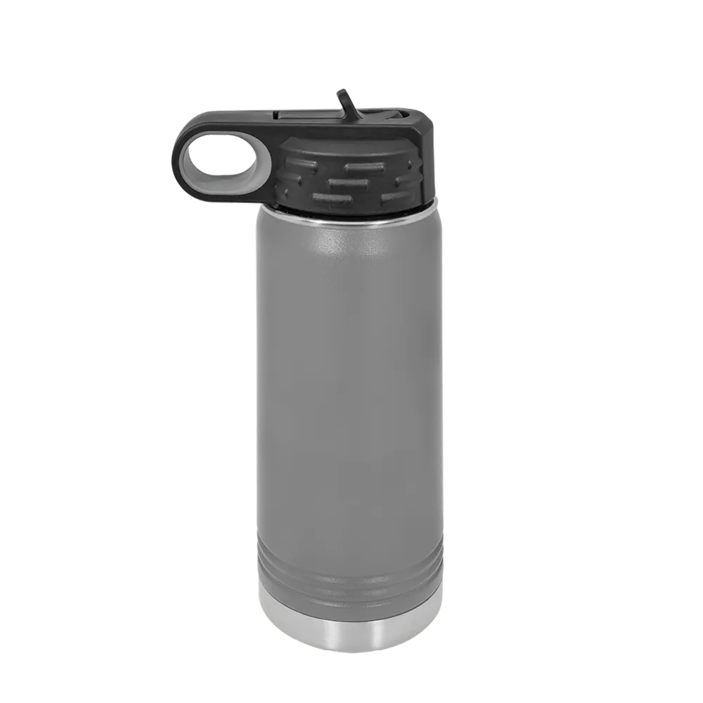 Polar Camel Water Bottle 20 oz Dark Gray 