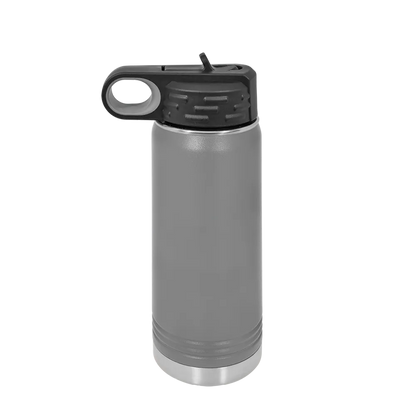 Polar Camel Water Bottle 20 oz Dark Gray 