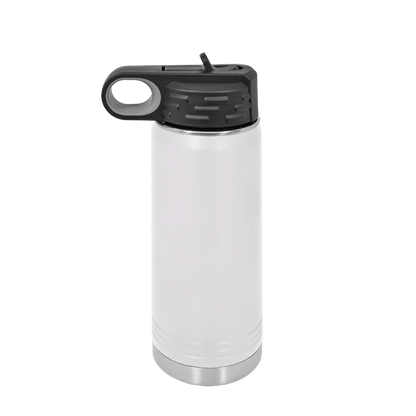 Polar Camel Water Bottle 20 oz White 