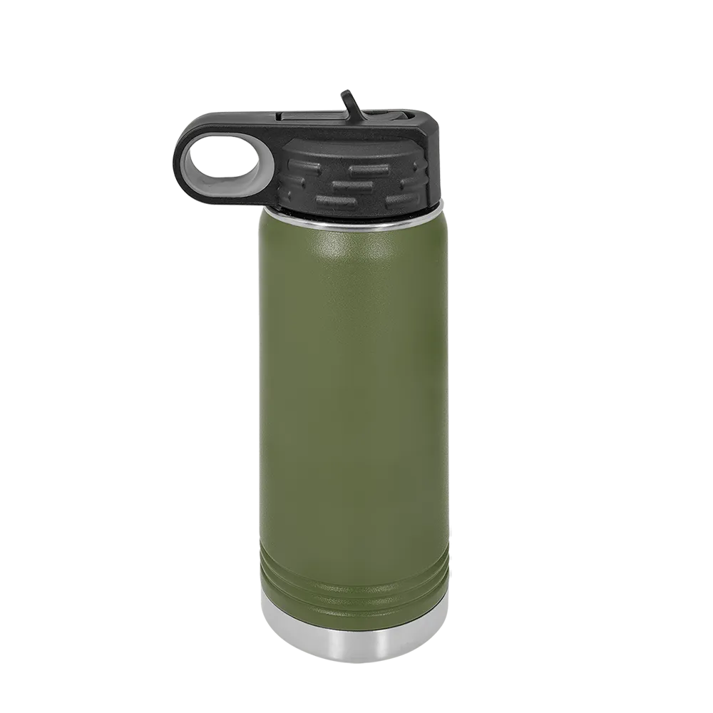 Polar Camel Water Bottle 20 oz Olive 
