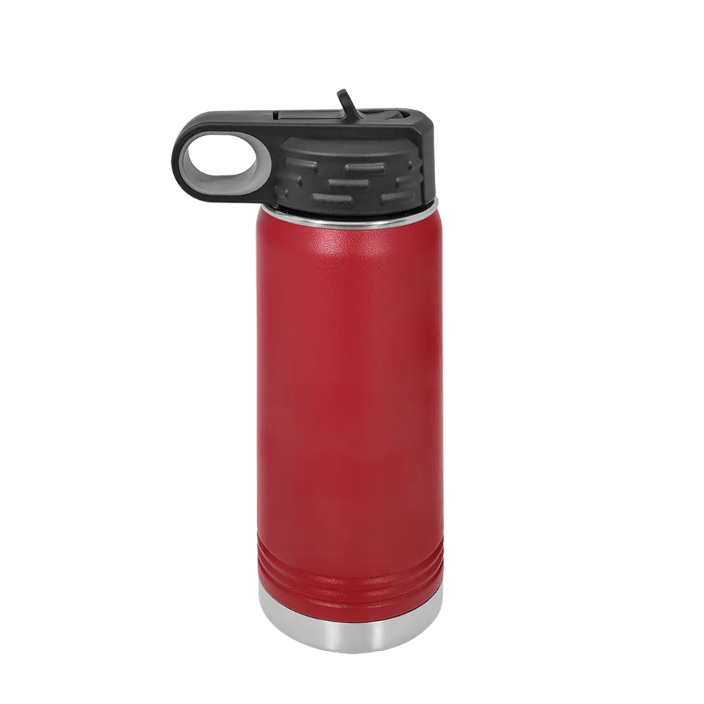 Polar Camel Water Bottle 20 oz Maroon 