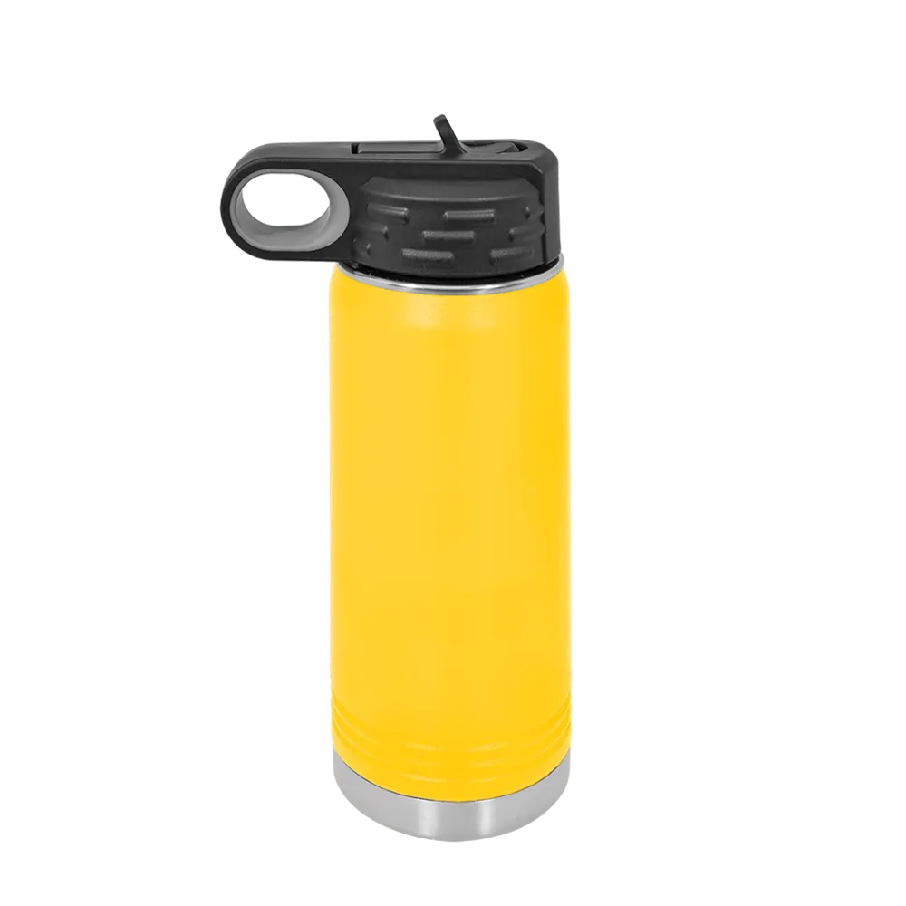 Polar Camel Water Bottle 20 oz Yellow 