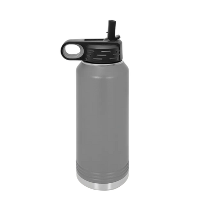 Polar Camel Water Bottle 32 oz Dark Gray 