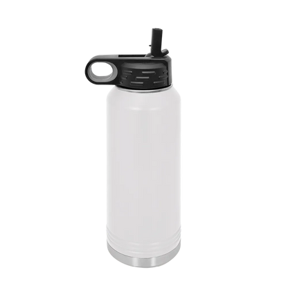 Polar Camel Water Bottle 32 oz White 