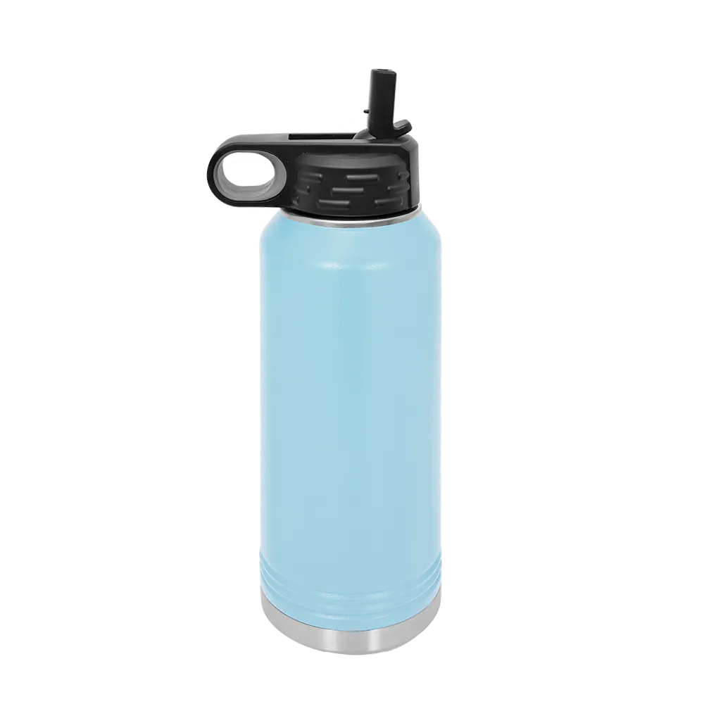 Polar Camel Water Bottle 32 oz Light Blue 