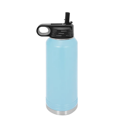 Polar Camel Water Bottle 32 oz Light Blue 