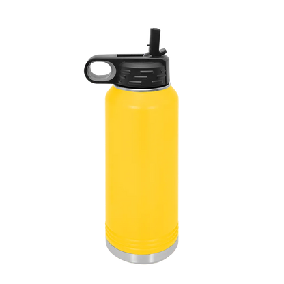 Polar Camel Water Bottle 32 oz Yellow 